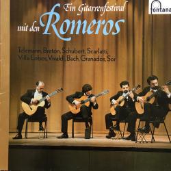 ROMEROS Ein Gitarrenfestival Mit Den Romeros Виниловая пластинка ROMEROS Ein Gitarrenfestival Mit Den Romeros Виниловая пластинка