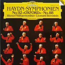 HAYDN LEONARD BERNSTEIN Symphonien No. 92 «Oxford» No. 88 Виниловая пластинка HAYDN LEONARD BERNSTEIN Symphonien No. 92 «Oxford» No. 88 Виниловая пластинка