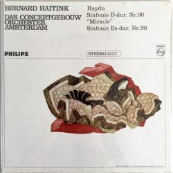 BERNARD HAITINK HAYDN Haydn - Sinfonie D-dur, Nr.96 "Miracle" Sinfonie Es-dur, Nr.99 Виниловая пластинка BERNARD HAITINK HAYDN Haydn - Sinfonie D-dur, Nr.96 "Miracle" Sinfonie Es-dur, Nr.99 Виниловая пластинка