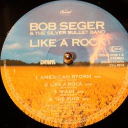 BOB SIEGER & SILVER BULLET BAND Like A Rock Виниловая пластинка 