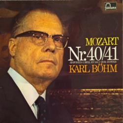 MOZART   KARL BOHM Sinfonie Nr. 40 G-Moll KV 550 / Sinfonie Nr. 41 C-Dur »Jupiter« Виниловая пластинка 
