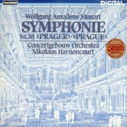 MOZART   NIKOLAUS HARNONCOURT Symphonie No. 38 »Prager« = »Prague« Виниловая пластинка 
