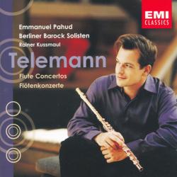 TELEMANN Flute Concertos = Flötenkonzerte Фирменный CD 