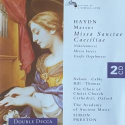 HAYDN Masses: Missa Sanctae Caeciliae / Nikolaimesse / Missa Brevis / Große Orgelmesse Фирменный CD 