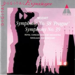 MOZART Symphony No. 38 'Prague' / Symphony No. 39 Фирменный CD MOZART Symphony No. 38 'Prague' / Symphony No. 39 Фирменный CD