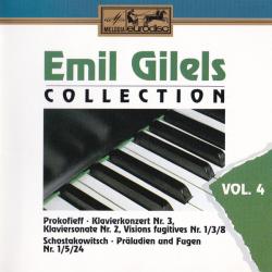 EMIL GILELS Emil Gilels Collection Vol. 4 Фирменный CD 