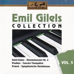 EMIL GILELS Emil Gilels Collection, Vol. 5 Фирменный CD 