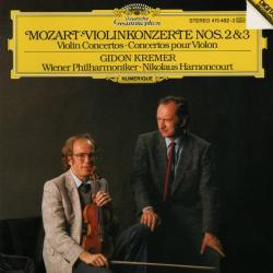 Mozart - Gidon Kremer Violinkonzerte Nos. 2 & 3 Фирменный CD 