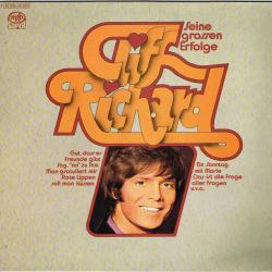 CLIFF RICHARD Seine Grossen Erfolge Виниловая пластинка 