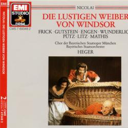 NICOLAI Die Lustigen Weiber Von Windsor Фирменный CD 