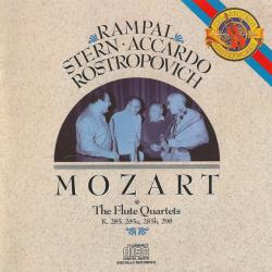 Mozart – Rampal • Stern • Accardo • Rostropovich The Flute Quartets K. 285, 285a, 285b, 298 Фирменный CD 