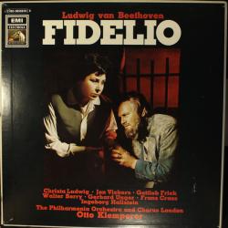 BEETHOVEN   OTTO KLEMPERER FIDELIO LP-BOX 