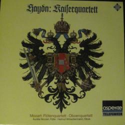 HAYDN   MOZART Kaiserquartett / Flötenquartet - Oboenquartett Виниловая пластинка 