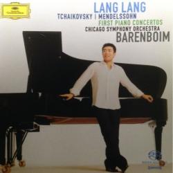 Tchaikovsky / Mendelssohn - Lang Lang, Chicago Symphony Orchestra, Barenboim First Piano Concertos Фирменный CD 
