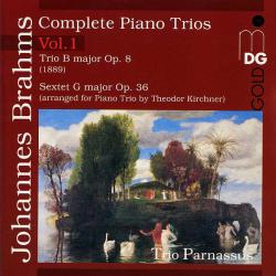 Brahms - Trio Parnassus Complete Piano Trios Vol. 1 Фирменный CD 