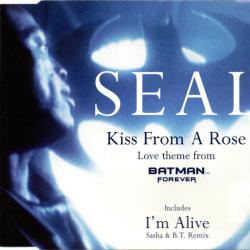 SEAL Kiss From A Rose (Love Theme From Batman™ Forever) / I'm Alive (Sasha & B.T. Remix) Фирменный CD 
