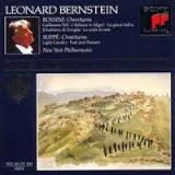 Leonard Bernstein, New York Philharmonic Rossini • Suppé: Overtures Фирменный CD 