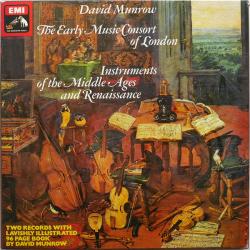The Early Music Consort Of London   David Munrow Instruments Of The Middle Ages And Renaissance LP-BOX 